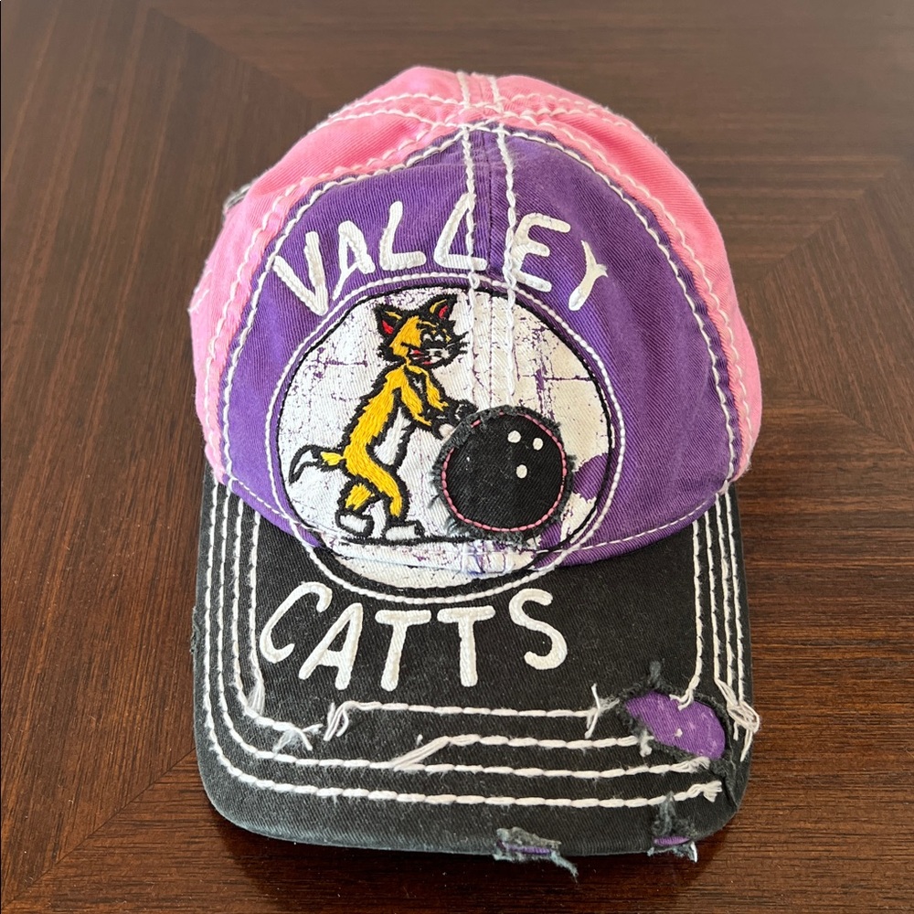 ❤️TRUE RELIGION VINTAGE VALLEY CATTS DISTRESSED HAT/CAP-UNISEX❤️